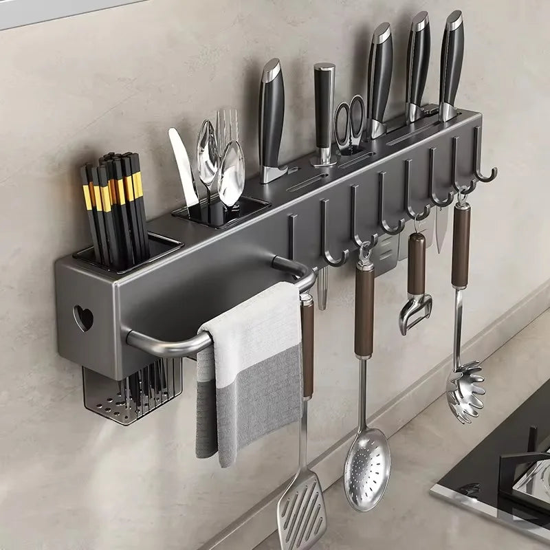 Suporte Organizador de Cozinha em Aço Inox