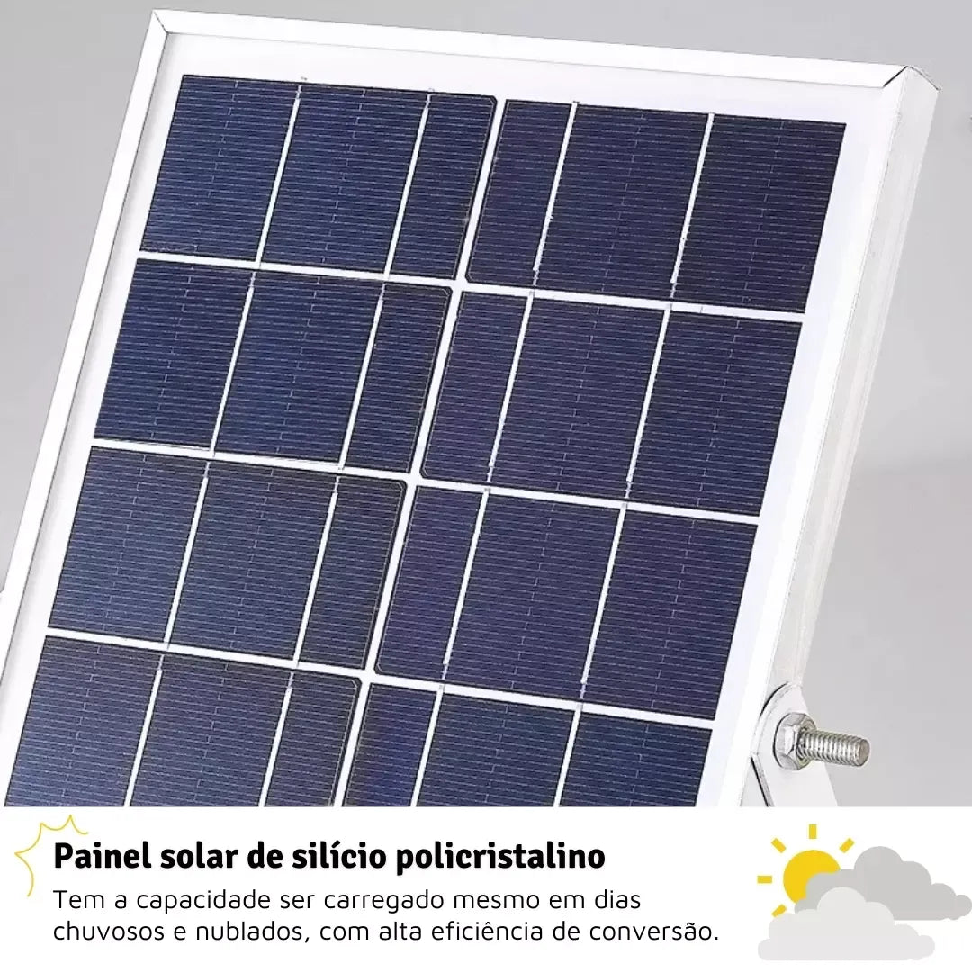 Luminária Solar Lua Cheia