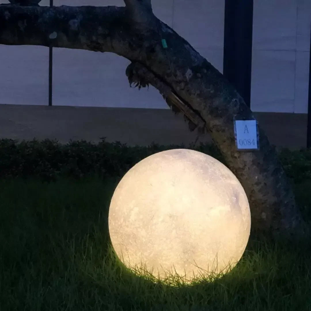 Luminária Solar Lua Cheia