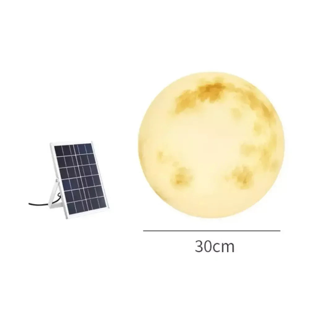 Luminária Solar Lua Cheia