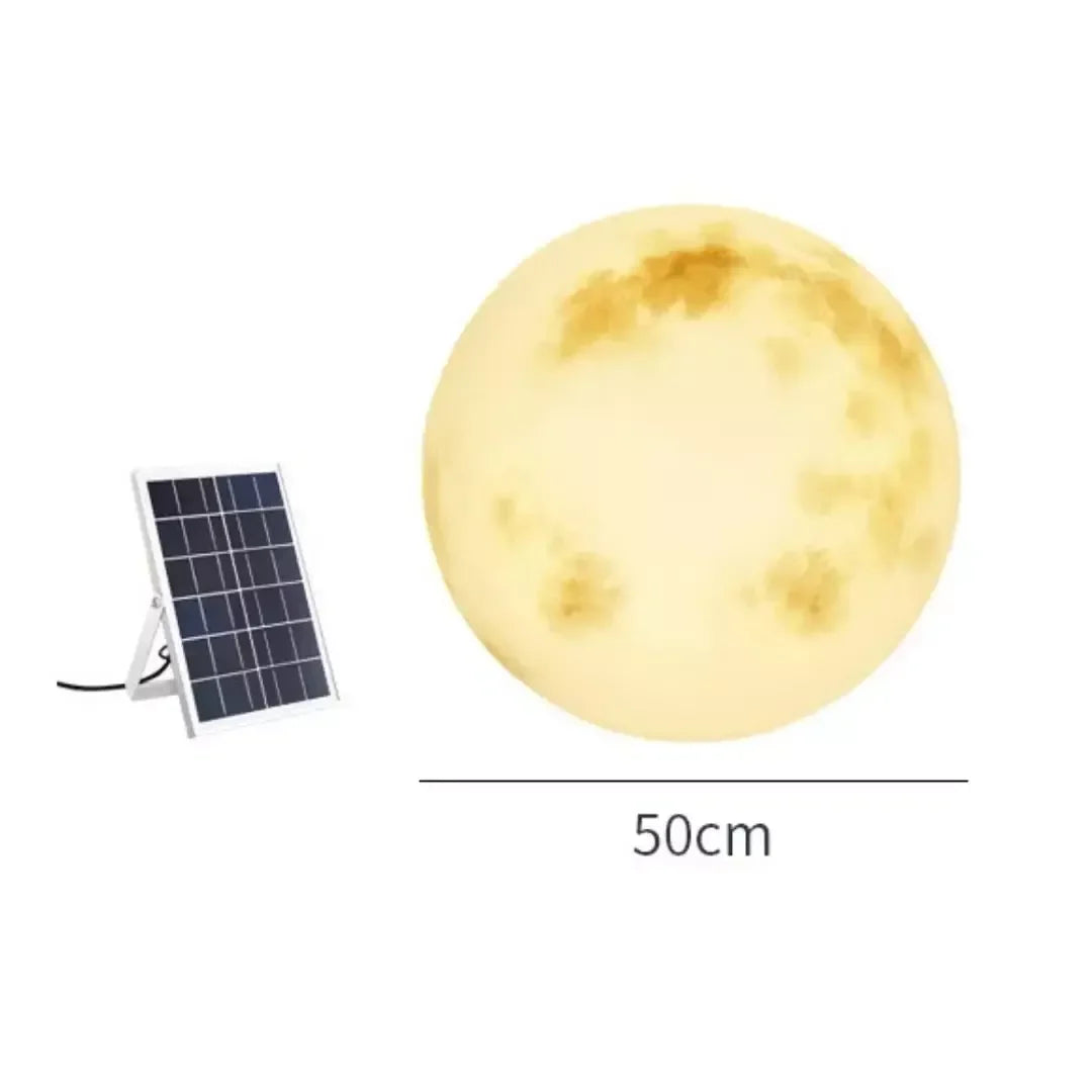 Luminária Solar Lua Cheia