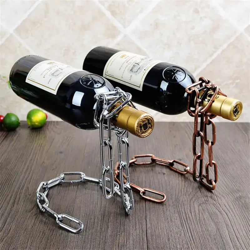 Porta Vinho de Mesa Corrente Flutuante